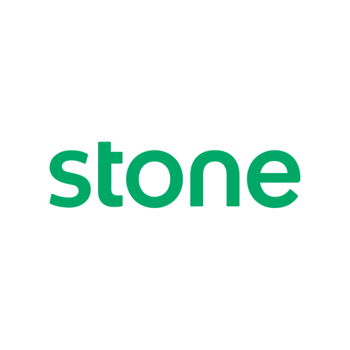 Logo da Stone em fundo branco